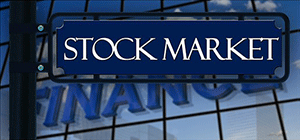 stock market sign